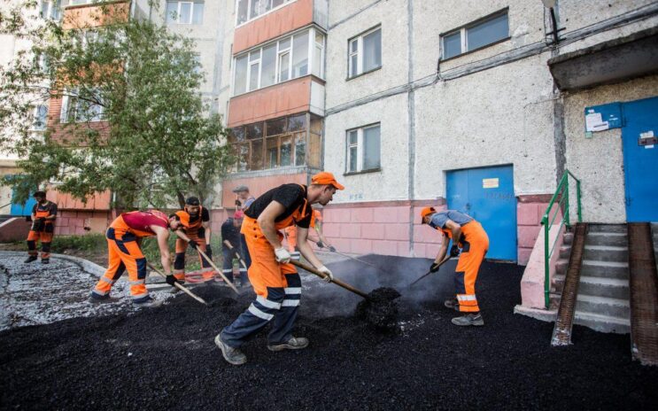 В 2022 году в Сургуте будет восстановлен 31 двор и пять дорог